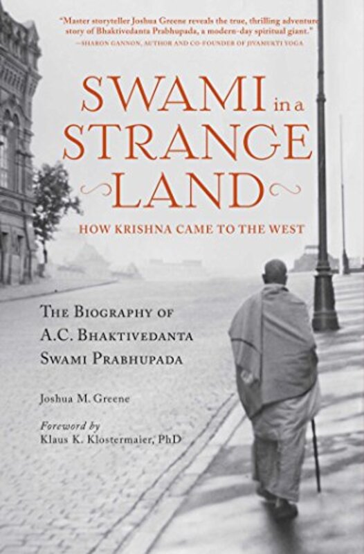 Book cover for "Swami in a Strange Land" by Joshua M Greene