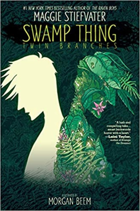 Book cover for "Swamp Thing" by Maggie Stiefvater