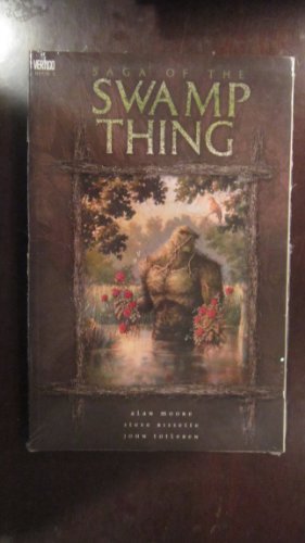 Book cover for "Swamp Thing" by Alan Moore