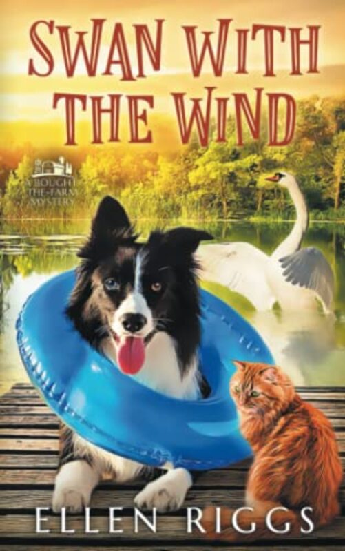 Book cover for "Swan with the Wind" by Ellen Riggs