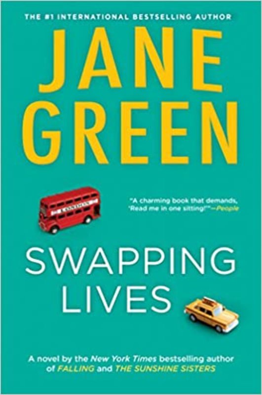 Book cover for "Swapping Lives" by Jane Green