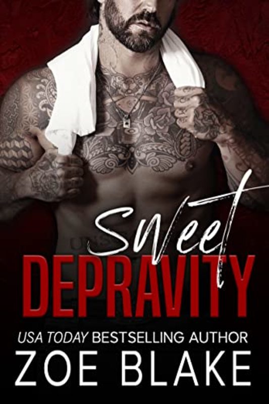 Book cover for "Sweet Depravity" by Zoe Blake