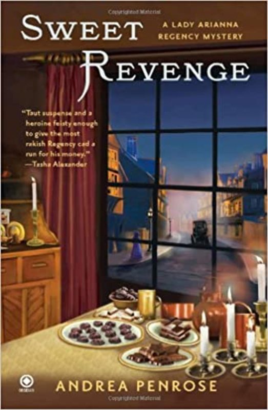 Book cover for "Sweet Revenge" by Andrea Penrose