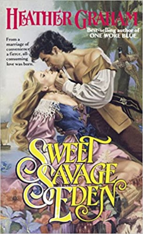 Book cover for "Sweet Savage Eden" by Heather Graham