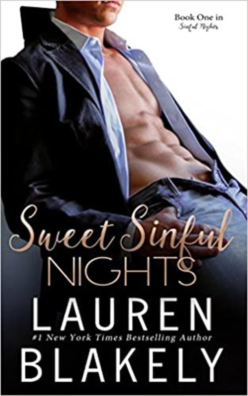 Book cover for "Sweet Sinful Nights" by Lauren Blakely