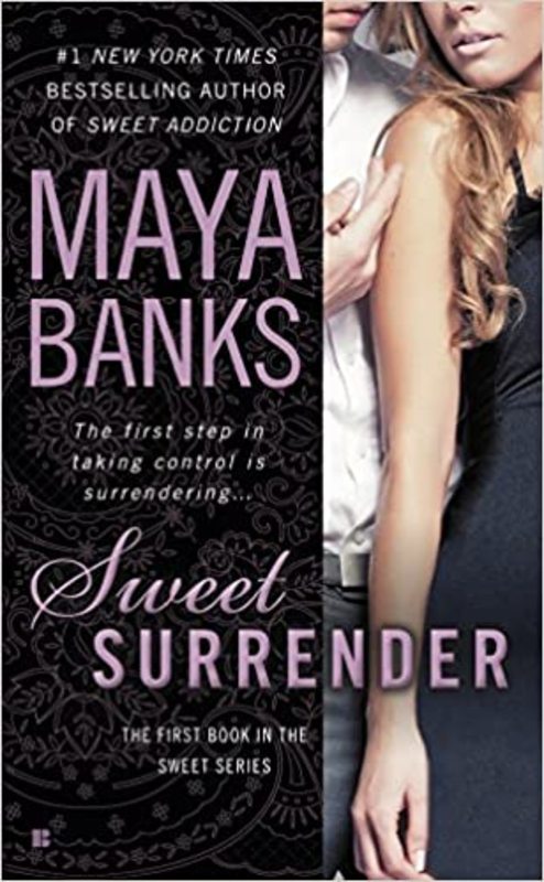 Book cover for "Sweet Surrender" by Maya Banks