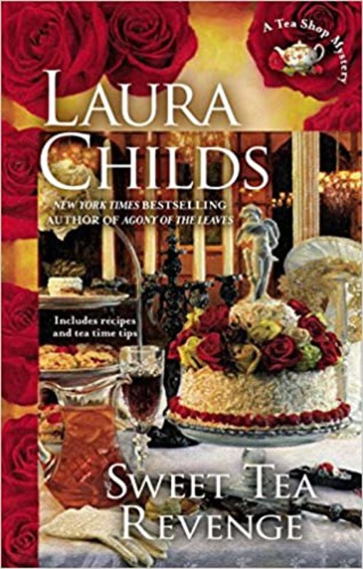 Book cover for "Sweet Tea Revenge" by Laura Childs