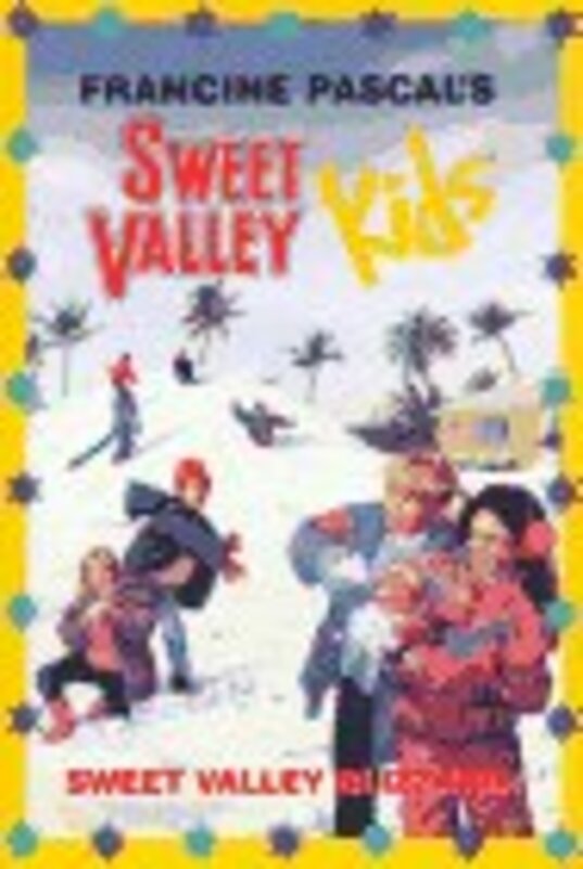 Book cover for "Sweet Valley Blizzard!" by Francine Pascal