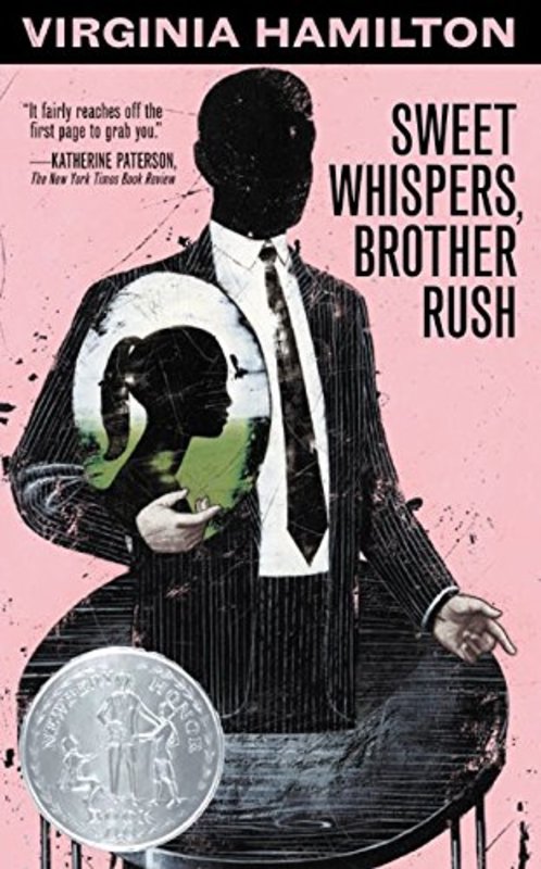 Book cover for "Sweet Whispers, Brother Rush" by Virginia Hamilton