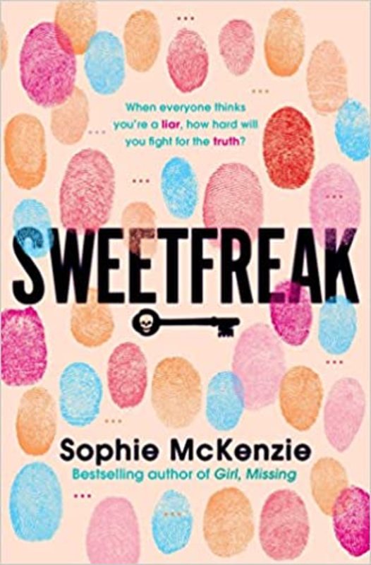 Book cover for "SweetFreak" by Sophie McKenzie