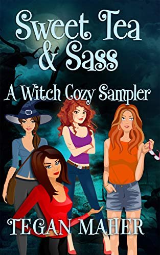 Book cover for "Sweet Tea and Sass" by Tegan Maher