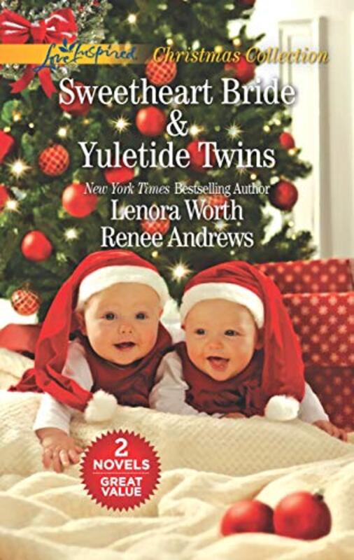 Book cover for "Sweetheart Bride and Yuletide Twins" by Lenora Worth