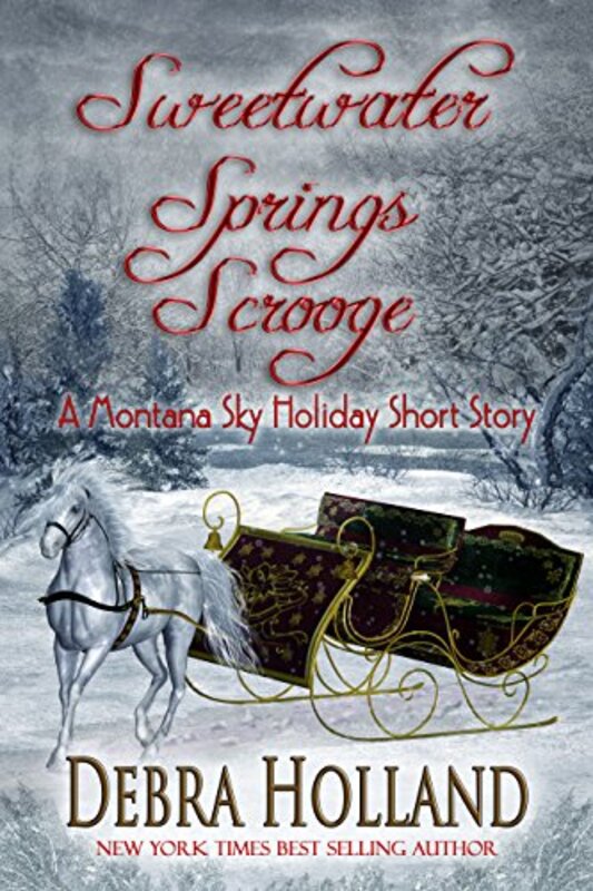 Book cover for "Sweetwater Springs Scrooge" by Debra Holland