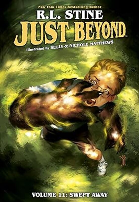 Book cover for "Swept Away" by R.L. Stine