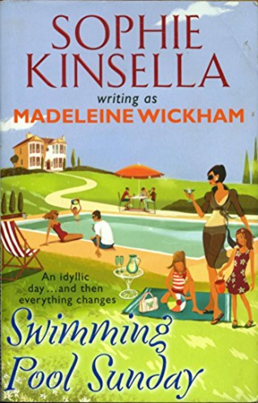 Book cover for "Swimming Pool Sunday" by Sophie Kinsella