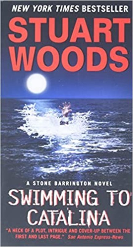 Book cover for "Swimming to Catalina" by Stuart Woods