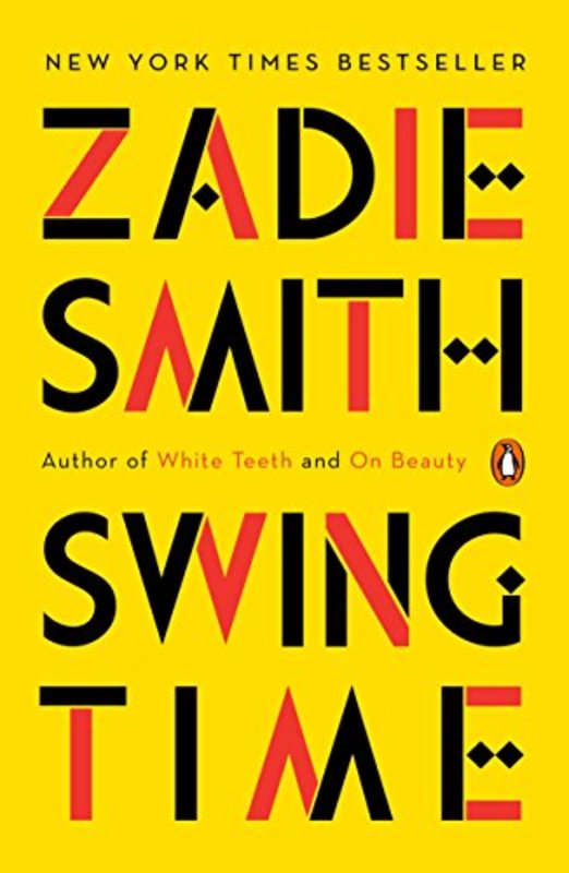 Book cover for "Swing Time" by Zadie Smith