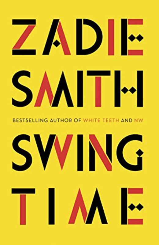 Book cover for "Swing Time" by Zadie Smith