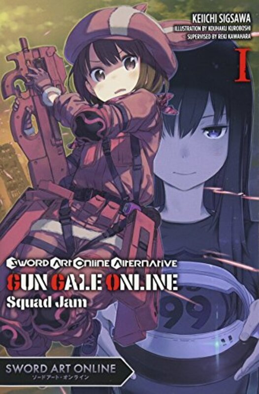 Book cover for "Sword Art Online Alternative Gun Gale Online, Vol. 1" by Reki Kawahara