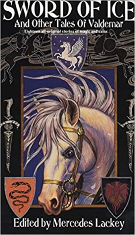 Book cover for "Sword of Ice and Other Tales of Valdemar" by Mercedes Lackey