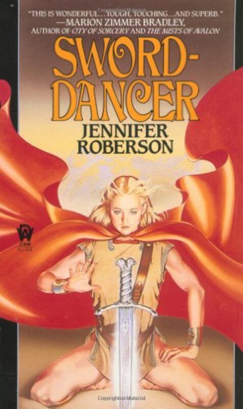 Book cover for "Sword-Dancer" by Jennifer Roberson