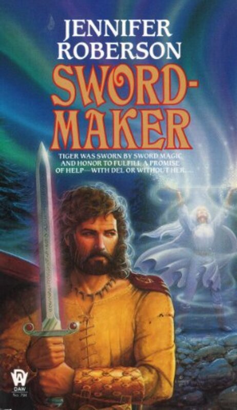 Book cover for "Sword-Maker" by Jennifer Roberson