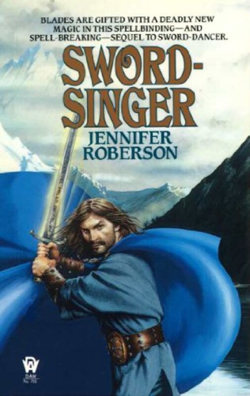 Book cover for "Sword-Singer" by Jennifer Roberson