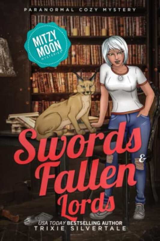 Book cover for "Swords and Fallen Lords" by Trixie Silvertale