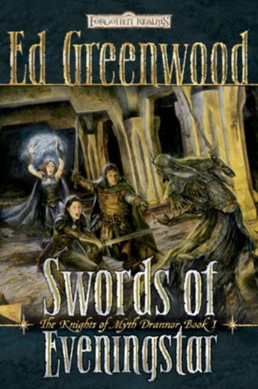 Book cover for "Swords of Eveningstar" by Ed Greenwood