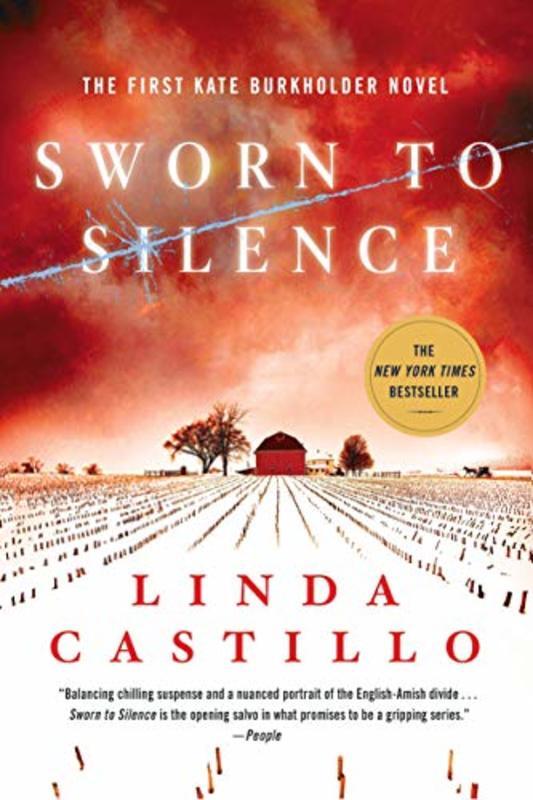 Book cover for "Sworn to Silence" by Linda Castillo