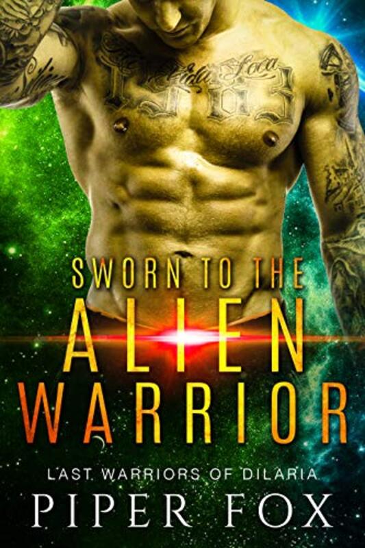 Book cover for "Sworn to the Alien Warrior" by Piper Fox