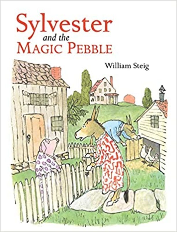 Book cover for "Sylvester and the Magic Pebble" by William Steig