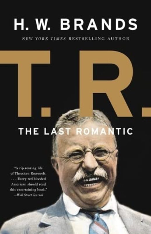 Book cover for "T.R." by HW Brands