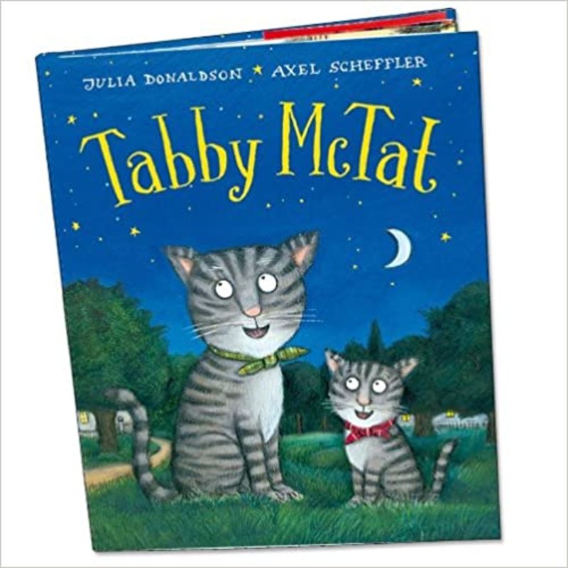 Book cover for "Tabby McTat" by Julia Donaldson