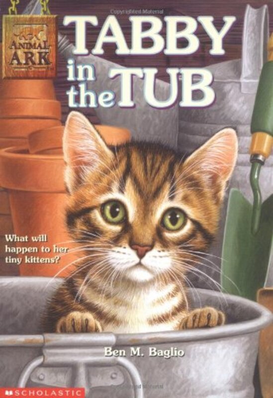 Book cover for "Tabby in the Tub" by Lucy Daniels