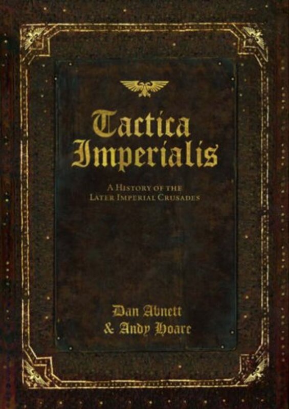Book cover for "Tactica Imperialis" by Dan Abnett