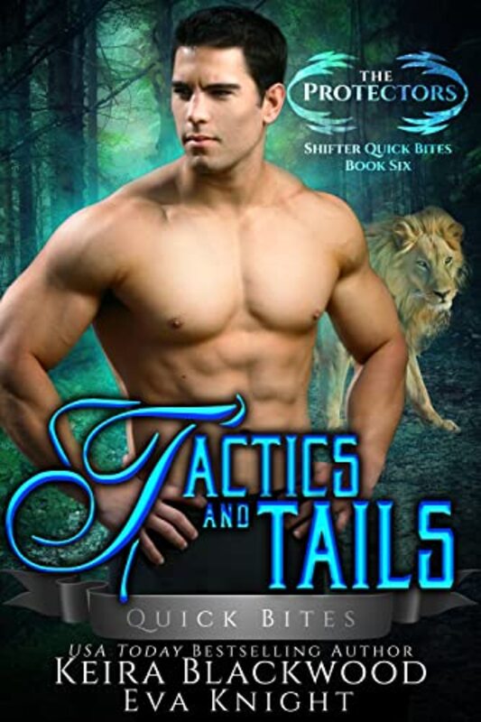 Book cover for "Tactics and Tails" by Keira Blackwood