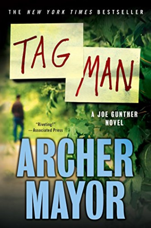 Book cover for "Tag Man" by Archer Mayor