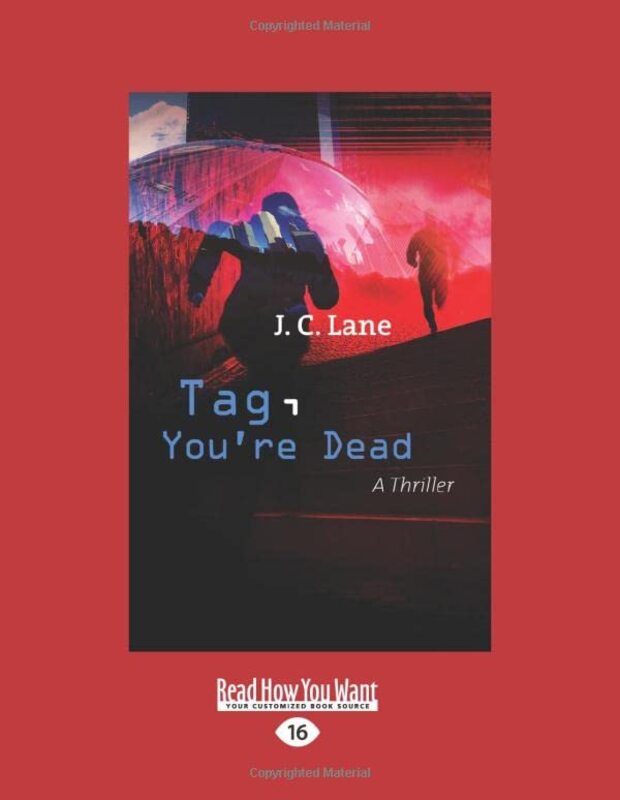 Book cover for "Tag, You're Dead" by JC Lane