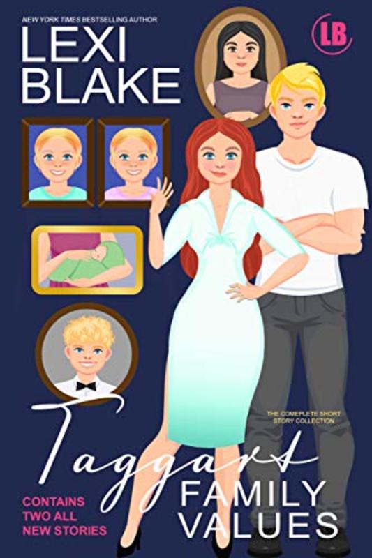 Book cover for "Taggart Family Values" by Lexi Blake