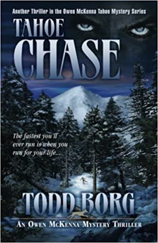 Book cover for "Tahoe Chase" by Todd Borg