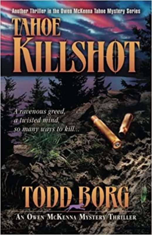 Book cover for "Tahoe Killshot" by Todd Borg