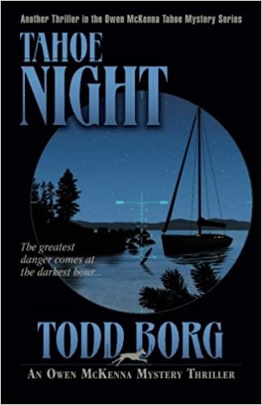 Book cover for "Tahoe Night" by Todd Borg