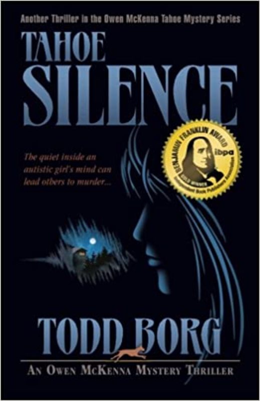 Book cover for "Tahoe Silence" by Todd Borg
