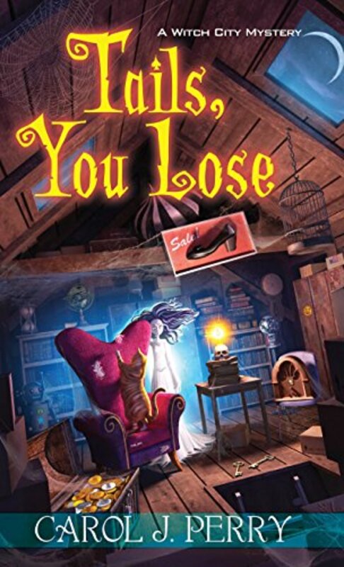 Book cover for "Tails, You Lose" by Carol J Perry