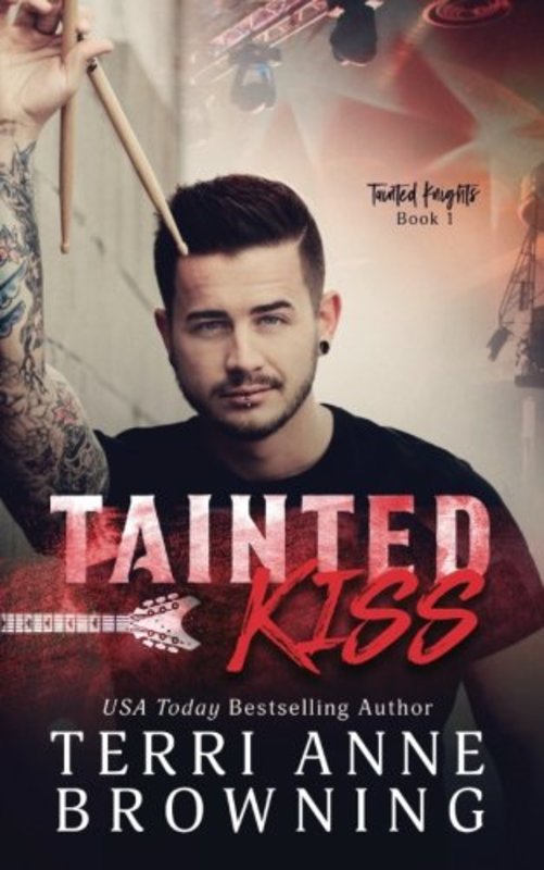Book cover for "Tainted Kiss" by Terri Anne Browning