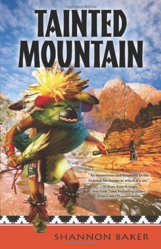 Book cover for "Tainted Mountain" by Shannon Baker