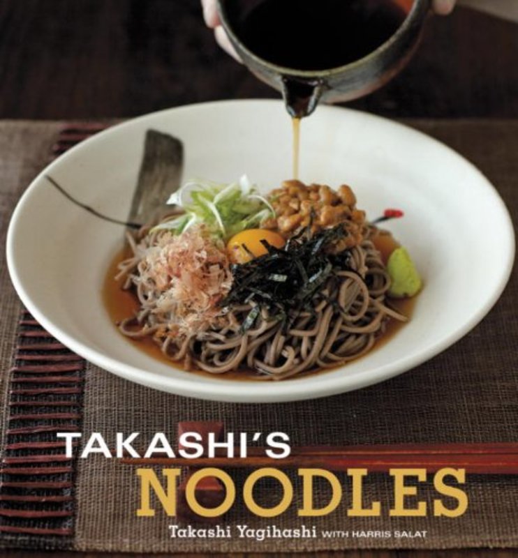 Book cover for "Takashi's Noodles" by Takashi Yagihashi