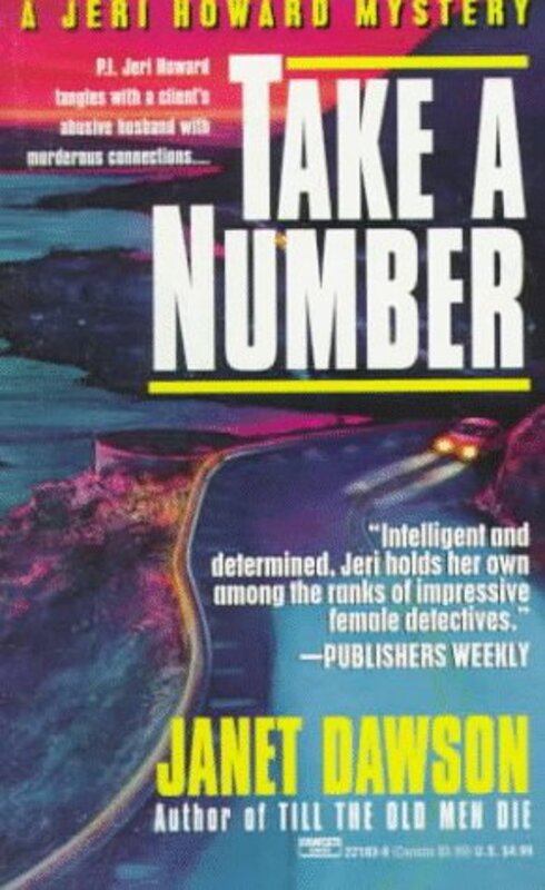 Book cover for "Take a Number" by Janet Dawson