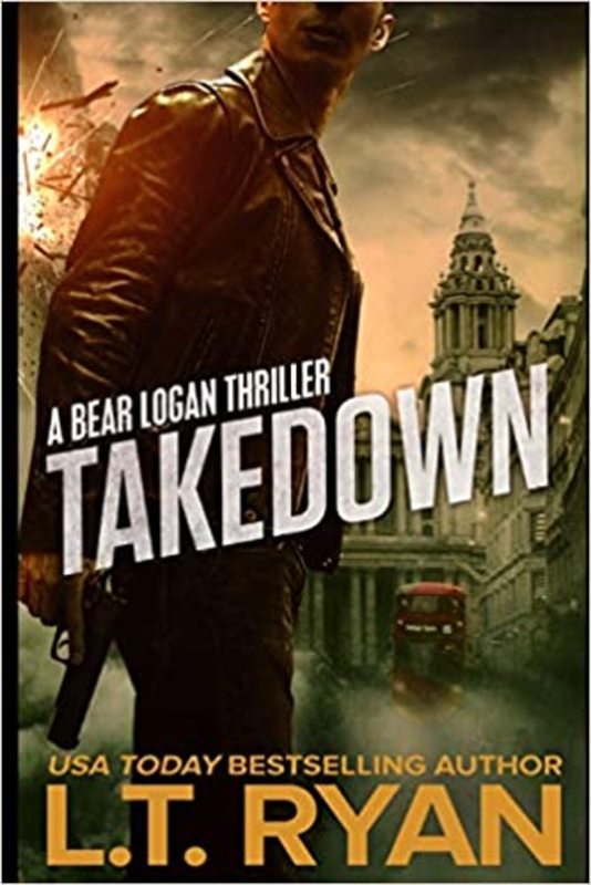 Book cover for "Takedown" by LT Ryan
